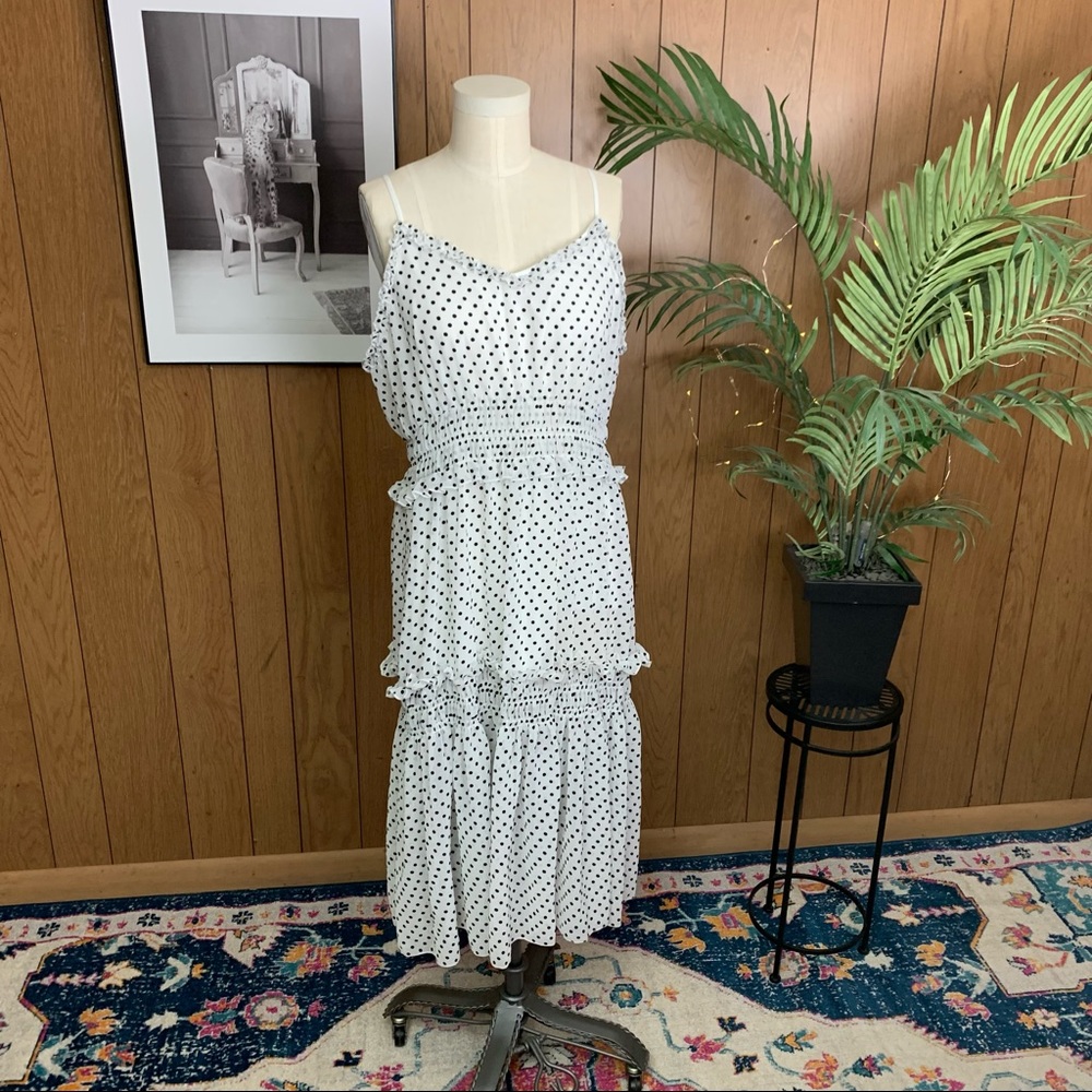 Melrose and Market Polkadot Dress